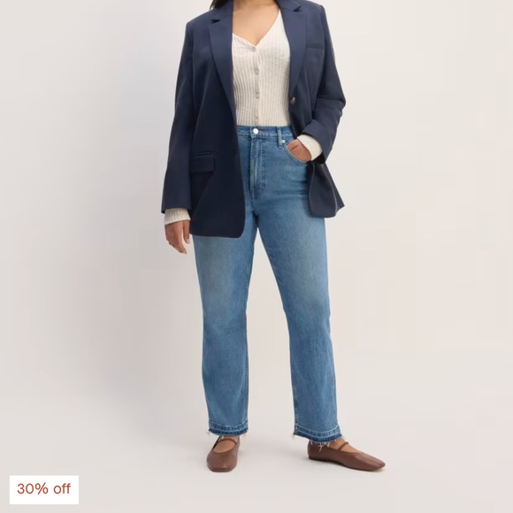 Everlane The Original Cheeky® Jean - Size 26 Crop - Picture 1 of 6
